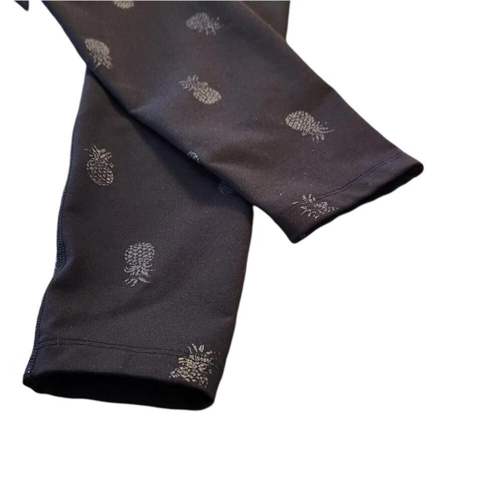 Beyond Yoga Black Pineapple PowerShine Midrise Midi Legging Small - Picture 7 of 9